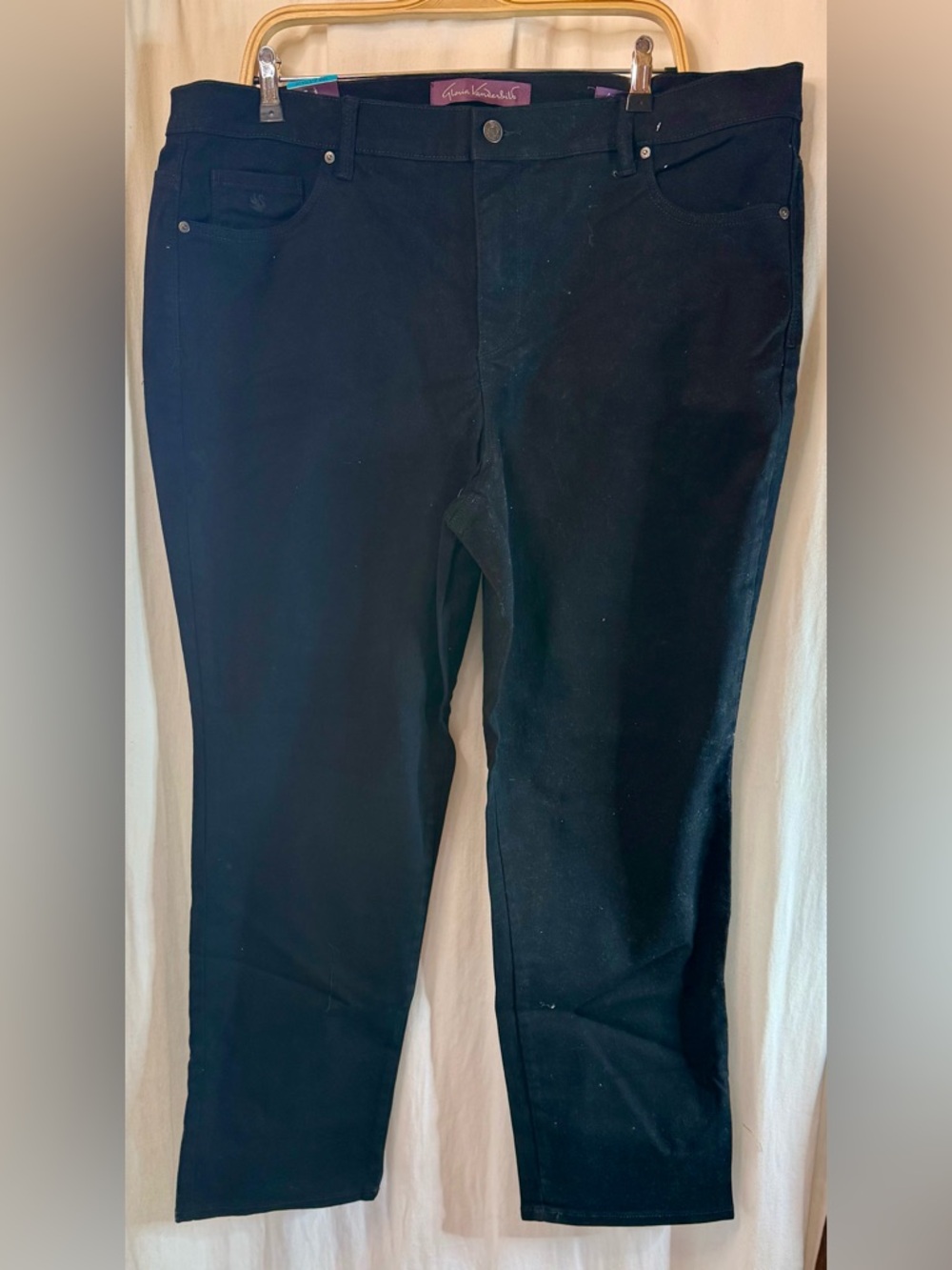Gloria Vanderbilt Black Amanda Stretch Jeans